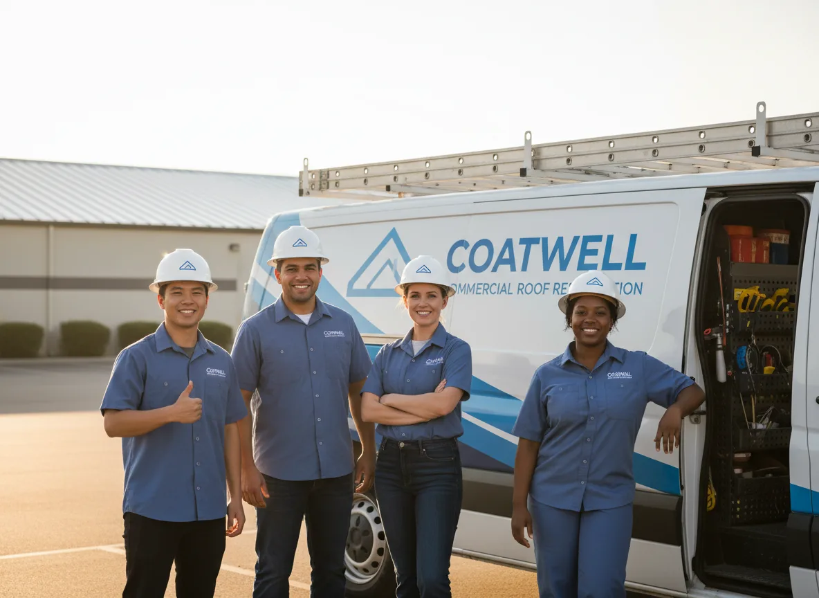 Commercial roof coating company in Clarkston, UT